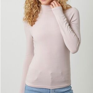Mystree KNIT MOCK NECK TOP